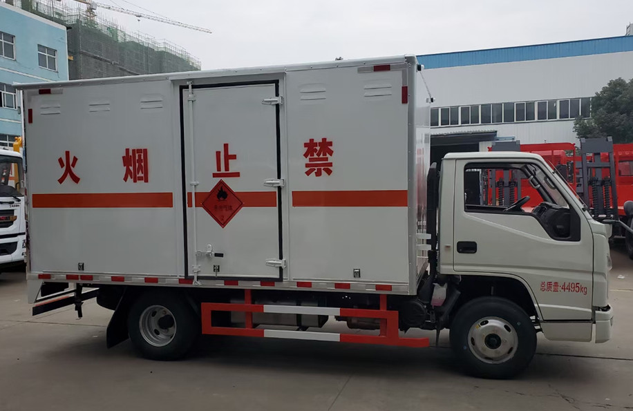 江鈴4.15米(藍(lán)牌)國六氣體廂式運(yùn)輸車